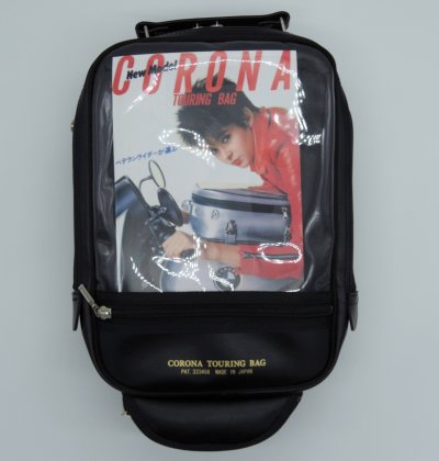 画像2: M-1 PVCレザー ブラック  (コロナツーリングバッグ) 送料無料♪  